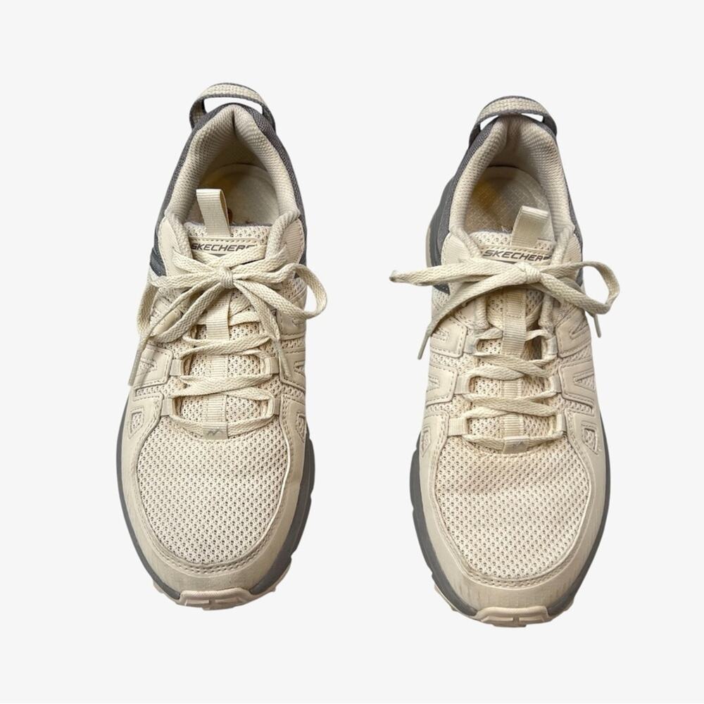 Skechers Switch Back Cascades Trail Shoes Sneakers 8.5 Natural Hiking Trainers - Picture 7 of 11